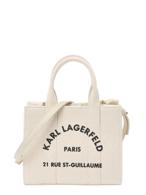 Karl Lagerfeld Karl Lagerfeld Shopper torba  boja pijeska / crna