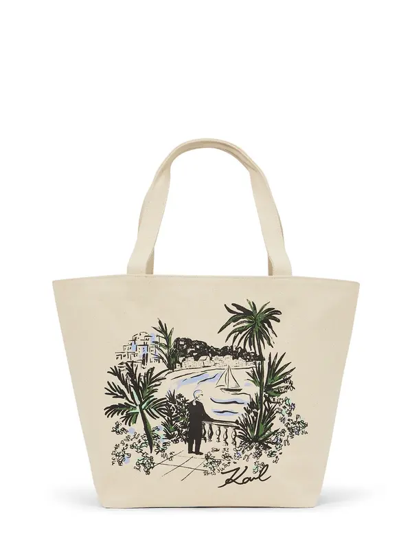 Karl Lagerfeld Karl Lagerfeld Shopper torba  boja pijeska / svijetloplava / tamno zelena / crna