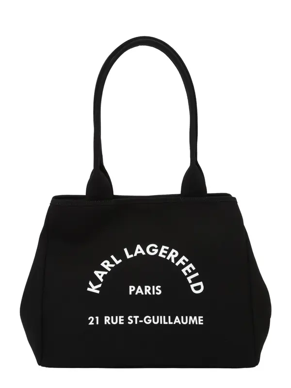Karl Lagerfeld Karl Lagerfeld Shopper torba  crna / bijela