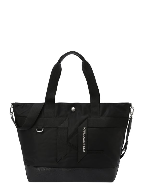 Karl Lagerfeld Karl Lagerfeld Shopper torba  crna / bijela