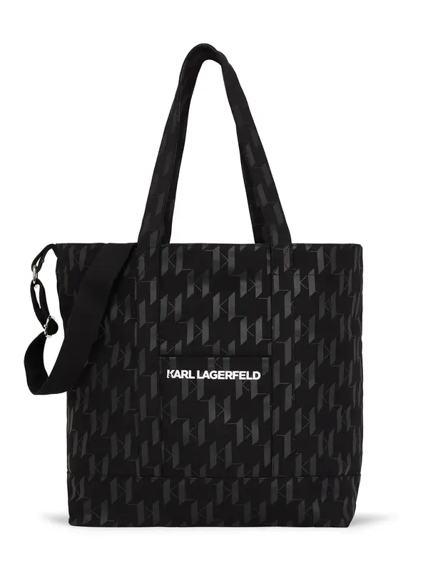 Karl Lagerfeld Karl Lagerfeld Shopper torba  crna / bijela