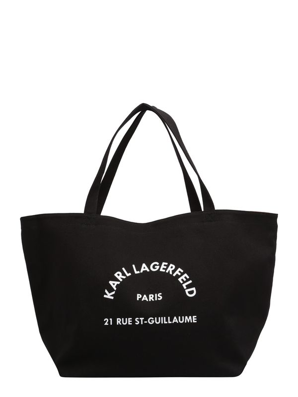 Karl Lagerfeld Karl Lagerfeld Shopper torba  crna / bijela