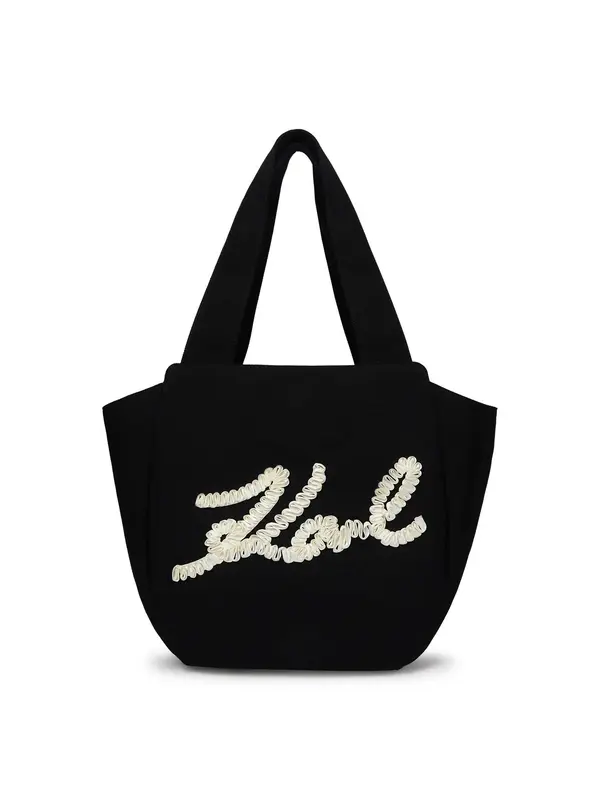 Karl Lagerfeld Karl Lagerfeld Shopper torba  crna / bijela