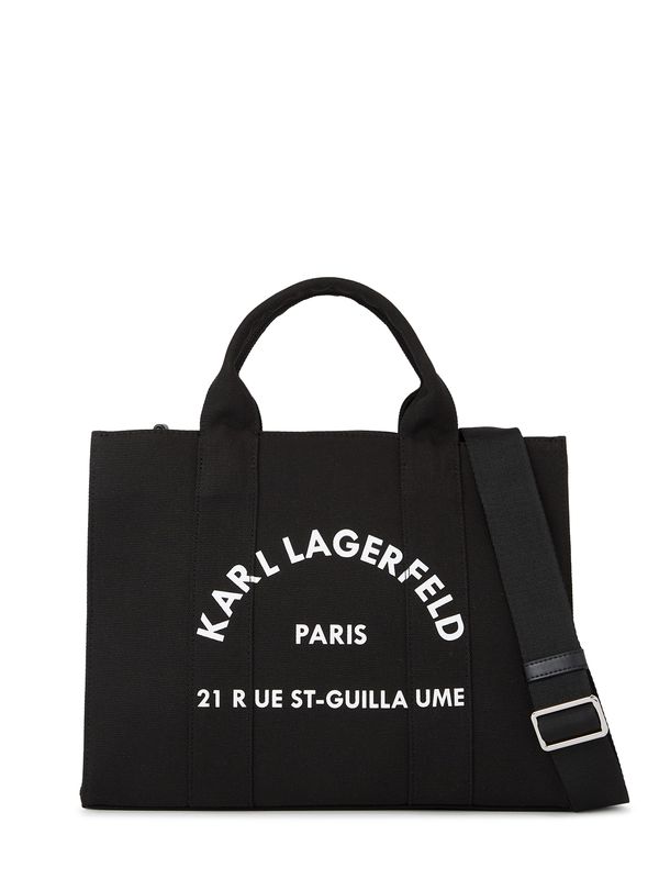 Karl Lagerfeld Karl Lagerfeld Shopper torba  crna / bijela