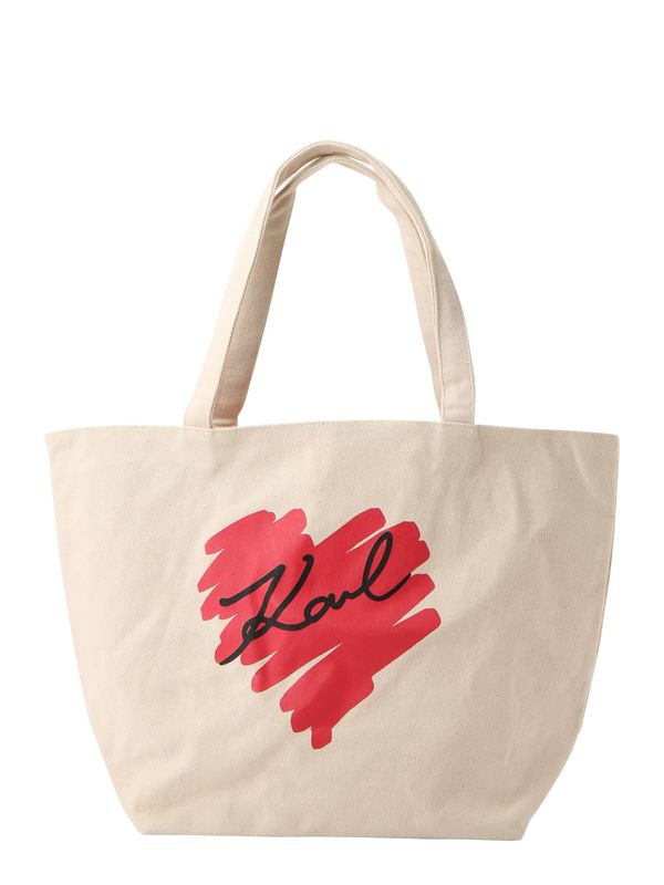Karl Lagerfeld Karl Lagerfeld Shopper torba  crvena / crna / bijela