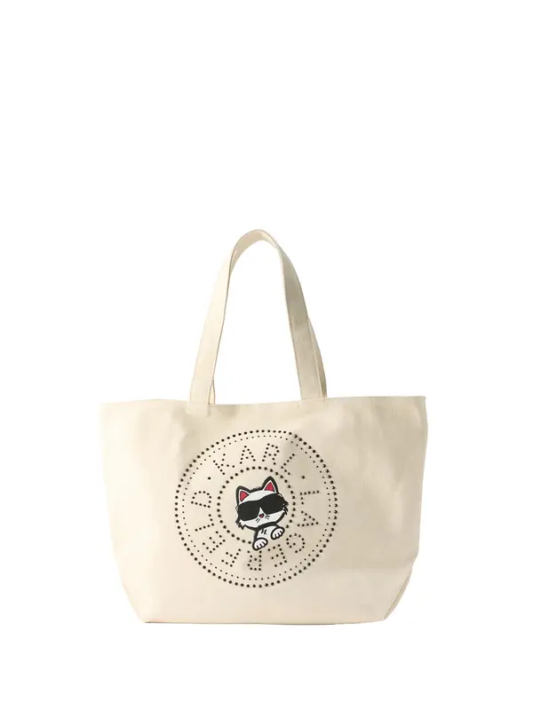 Karl Lagerfeld Karl Lagerfeld Shopper torba 'IKON'  crna / bijela