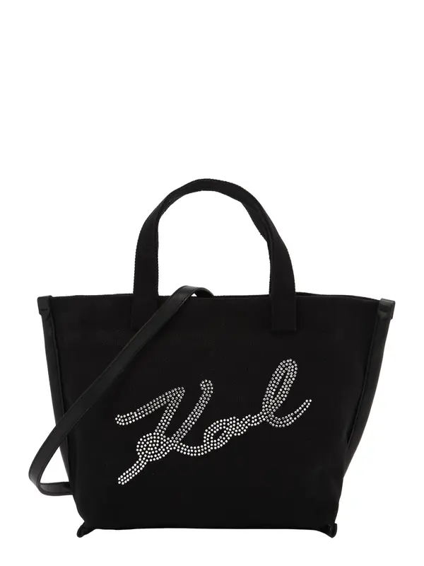 Karl Lagerfeld Karl Lagerfeld Shopper torba 'K/SIGNATURE'  crna