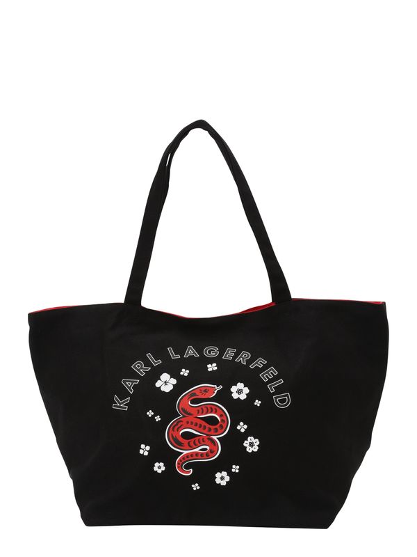 Karl Lagerfeld Karl Lagerfeld Shopper torba 'Lunar New Year'  crvena / crna / bijela