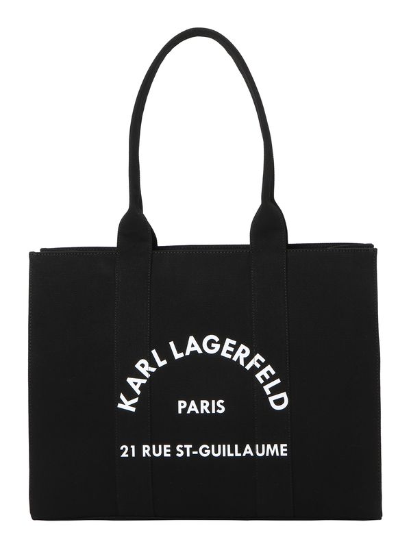 Karl Lagerfeld Karl Lagerfeld Shopper torba 'RSG'  crna / bijela