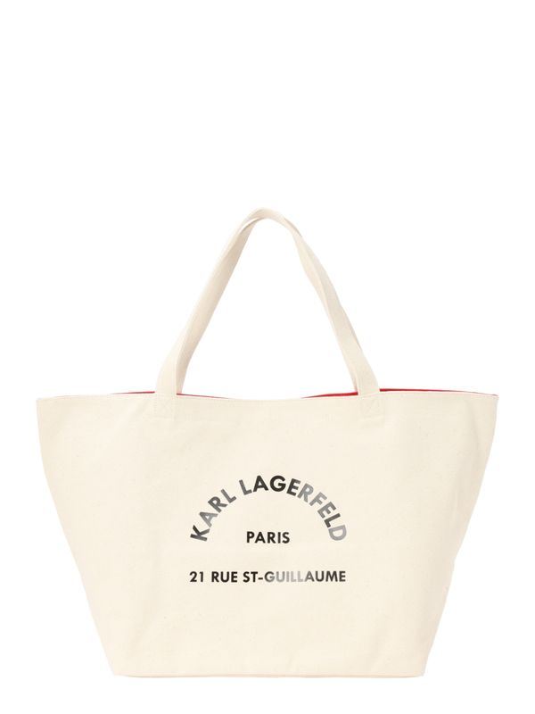 Karl Lagerfeld Karl Lagerfeld Shopper torba 'RSG'  crna / bijela