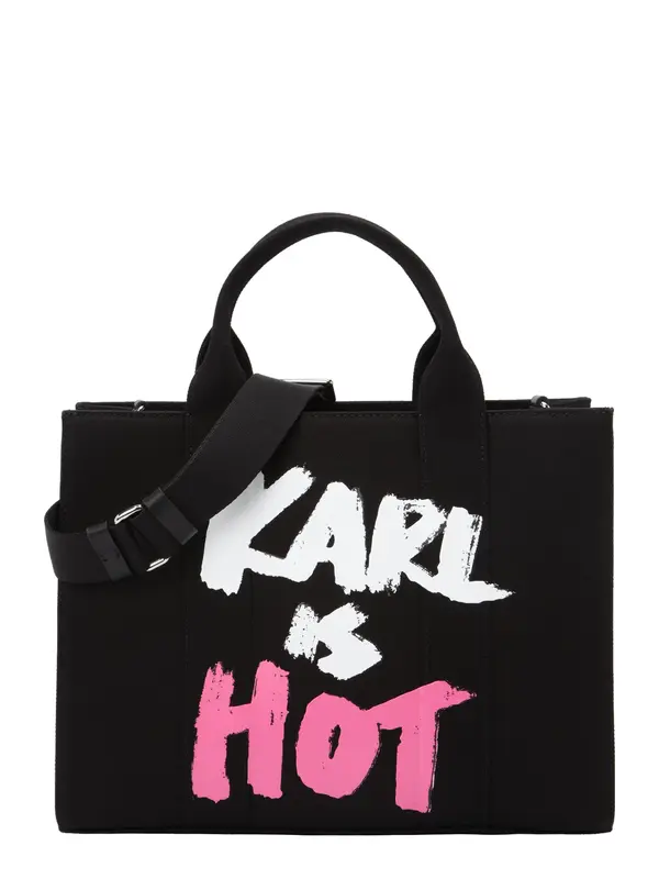 Karl Lagerfeld Karl Lagerfeld Shopper torba 'RSG'  svijetloroza / crna / bijela
