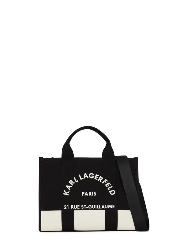 Karl Lagerfeld Karl Lagerfeld Shopper torba 'Rue ST-Guillaume'  boja pijeska / crna