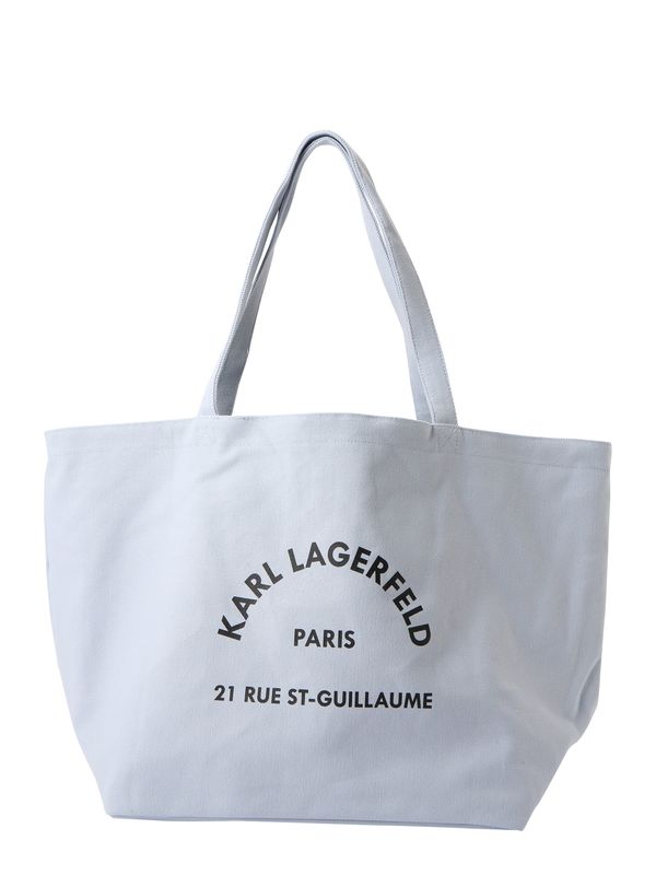 Karl Lagerfeld Karl Lagerfeld Shopper torba 'Rue St-Guillaume'  svijetloplava / crna