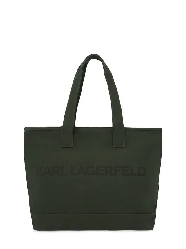 Karl Lagerfeld Karl Lagerfeld Shopper torba  tamno zelena / crna