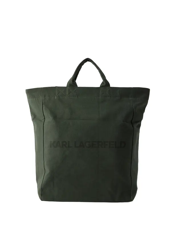 Karl Lagerfeld Karl Lagerfeld Shopper torba  tamno zelena / crna