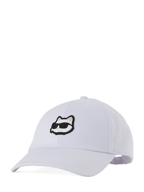 Karl Lagerfeld Karl Lagerfeld Šilterica ' IKONIK CHOUPETTE CAP '  crna / bijela