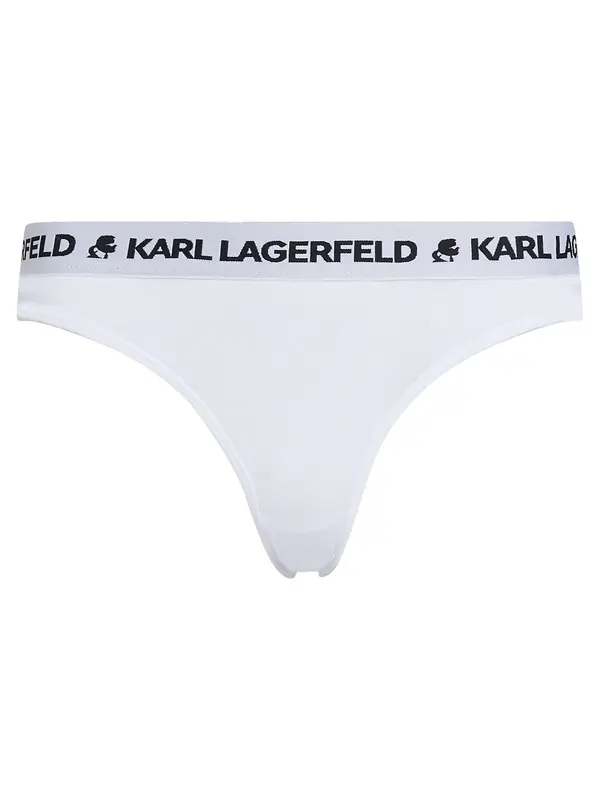 Karl Lagerfeld Karl Lagerfeld Slip  crna / bijela