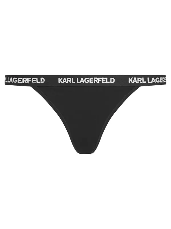 Karl Lagerfeld Karl Lagerfeld Slip  crna / bijela