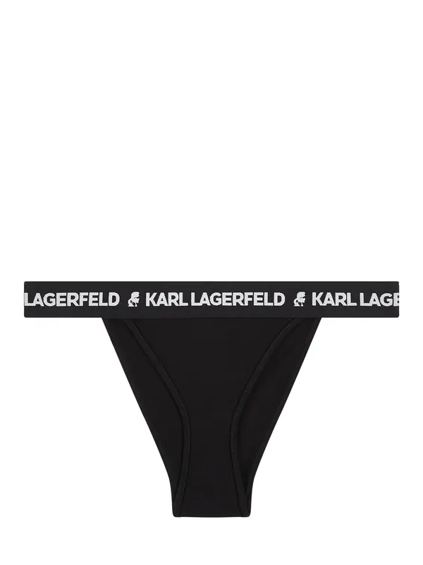 Karl Lagerfeld Karl Lagerfeld Slip  crna / bijela