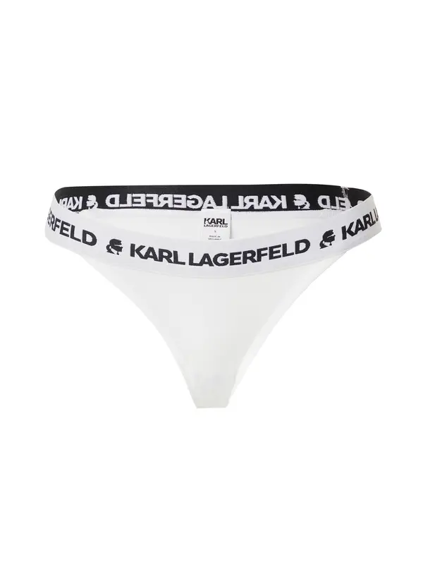 Karl Lagerfeld Karl Lagerfeld Slip  crna / bijela