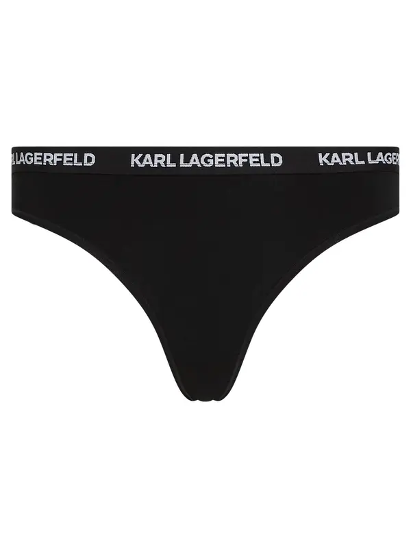 Karl Lagerfeld Karl Lagerfeld Slip  crna / bijela