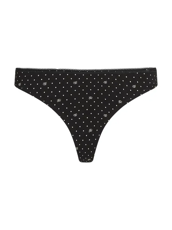 Karl Lagerfeld Karl Lagerfeld Slip  crna / bijela
