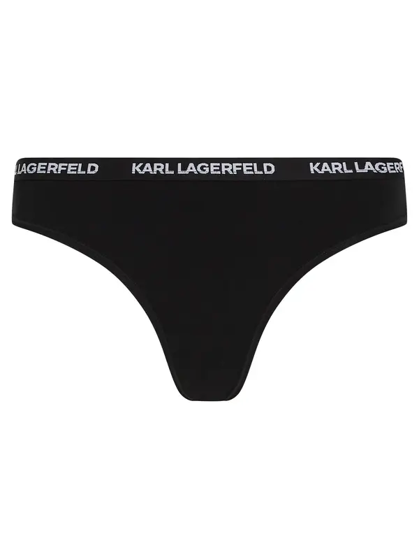 Karl Lagerfeld Karl Lagerfeld Slip  crna / bijela
