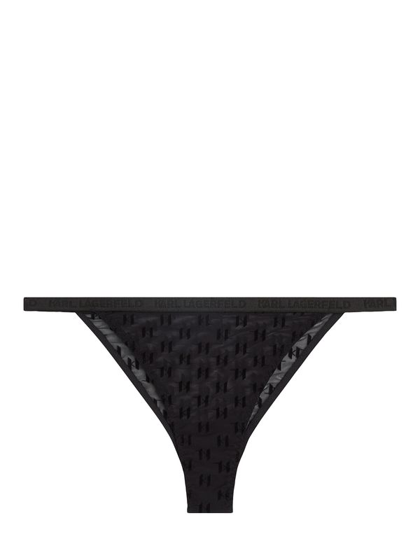 Karl Lagerfeld Karl Lagerfeld Slip  crna