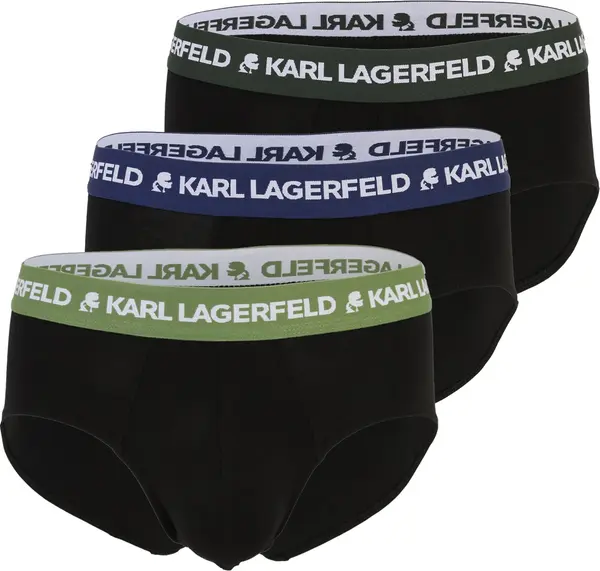 Karl Lagerfeld Karl Lagerfeld Slip  morsko plava / zelena / crna / bijela