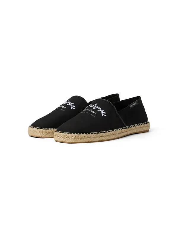 Karl Lagerfeld Karl Lagerfeld Slip On cipele ' KAMINO RIVIERA '  crna