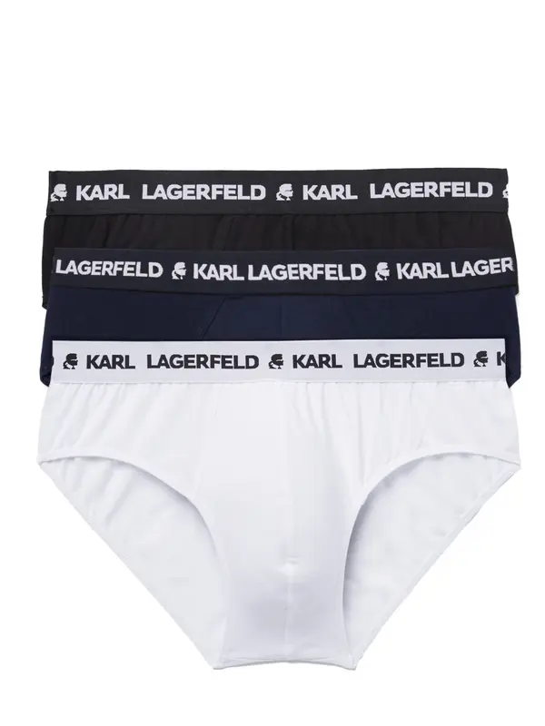 Karl Lagerfeld Karl Lagerfeld Slip  tamno plava / crna / bijela