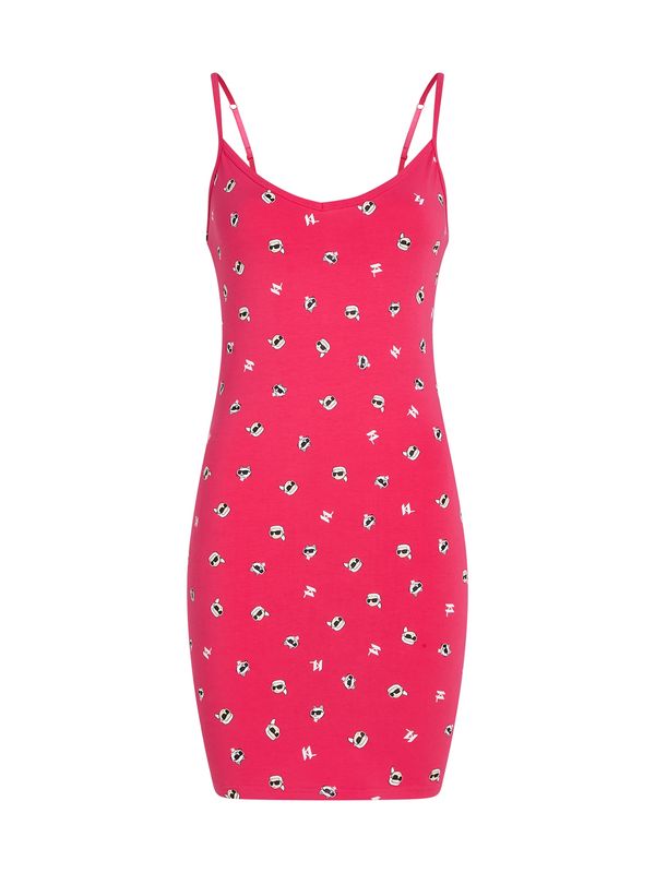 Karl Lagerfeld Karl Lagerfeld Spavaćica  roza / crna / bijela