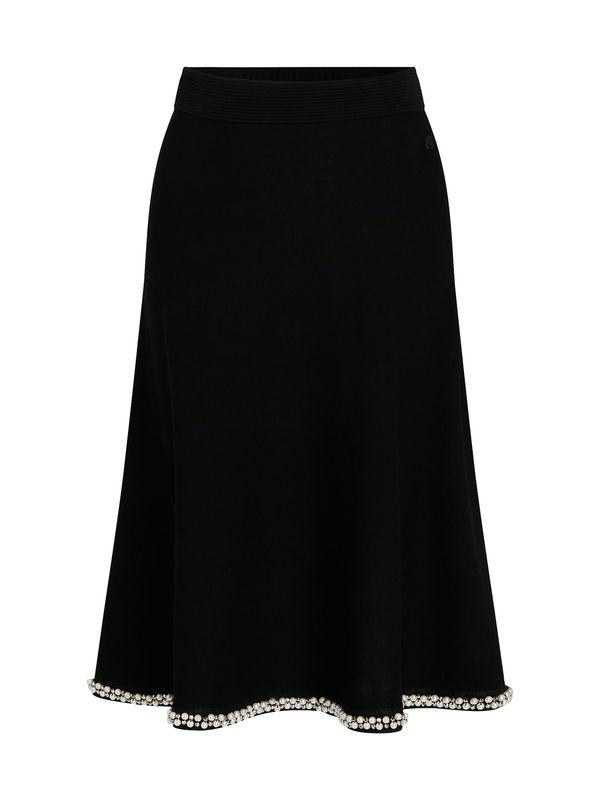 Karl Lagerfeld Karl Lagerfeld Suknja 'Essential'  crna