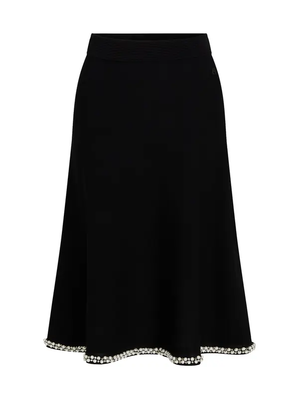 Karl Lagerfeld Karl Lagerfeld Suknja 'Essential'  crna