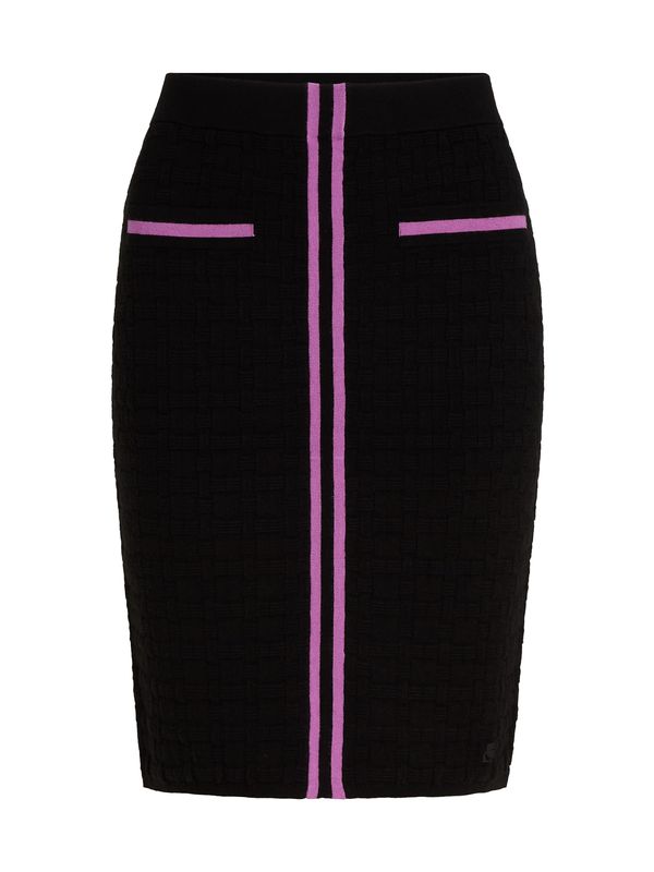 Karl Lagerfeld Karl Lagerfeld Suknja  ljubičasta / crna