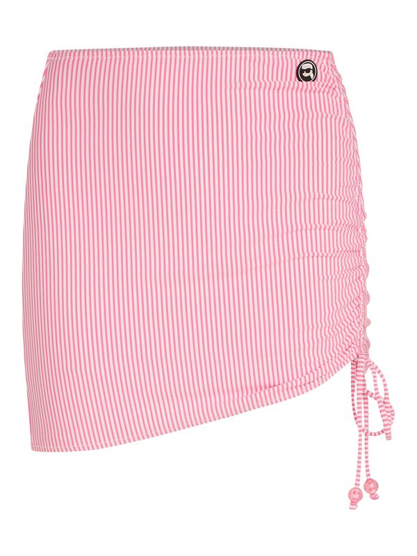 Karl Lagerfeld Karl Lagerfeld Suknja  roza / bijela