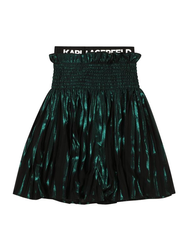 Karl Lagerfeld Karl Lagerfeld Suknja  zelena / crna / bijela