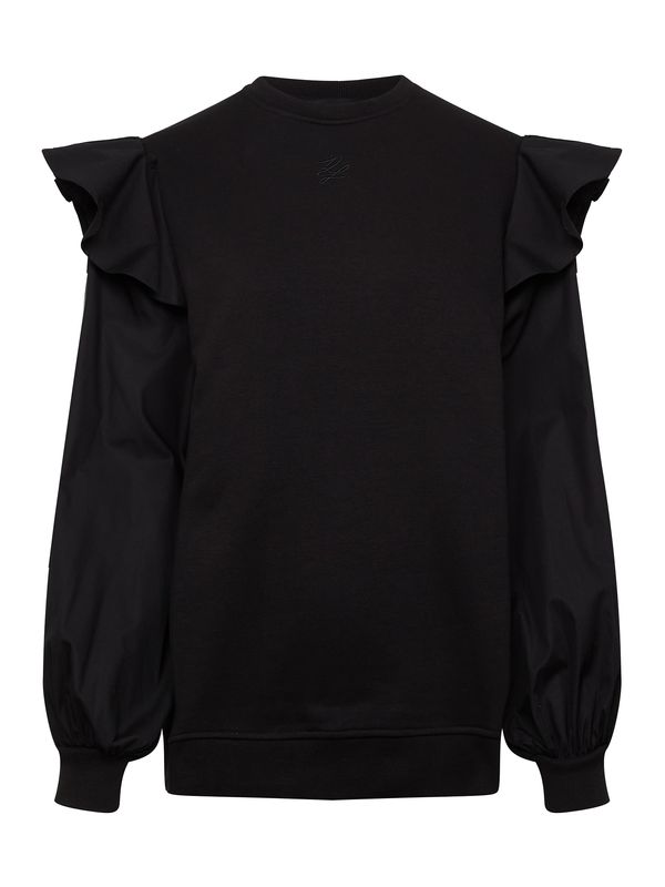 Karl Lagerfeld Karl Lagerfeld Sweater majica  crna