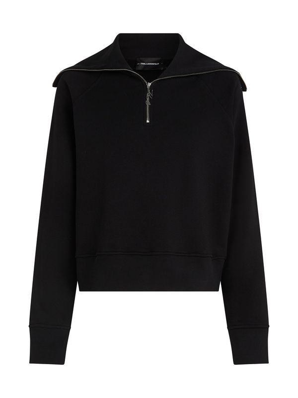 Karl Lagerfeld Karl Lagerfeld Sweater majica  crna