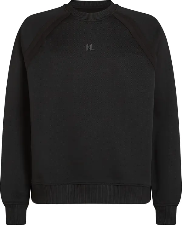 Karl Lagerfeld Karl Lagerfeld Sweater majica  crna