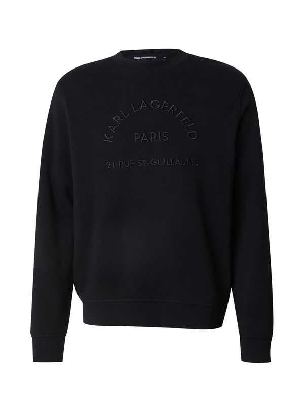 Karl Lagerfeld Karl Lagerfeld Sweater majica  crna