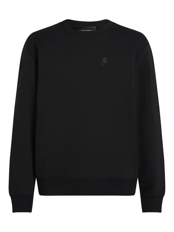 Karl Lagerfeld Karl Lagerfeld Sweater majica 'KAMEO'  crna
