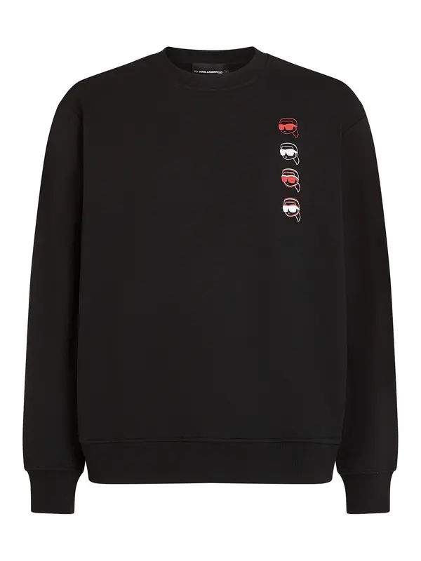 Karl Lagerfeld Karl Lagerfeld Sweater majica  miks boja / crna