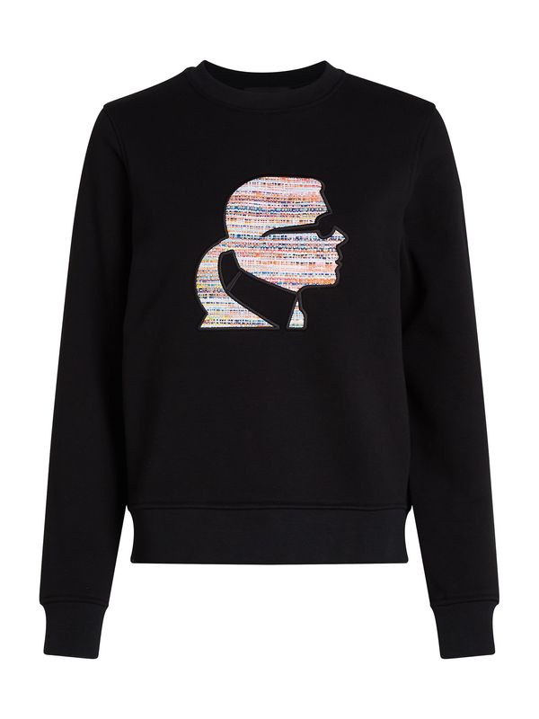 Karl Lagerfeld Karl Lagerfeld Sweater majica  miks boja / crna