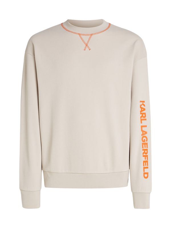 Karl Lagerfeld Karl Lagerfeld Sweater majica  narančasta / svijetlonarančasta