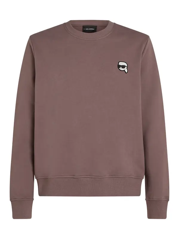 Karl Lagerfeld Karl Lagerfeld Sweater majica  sivkasto ljubičasta (mauve)