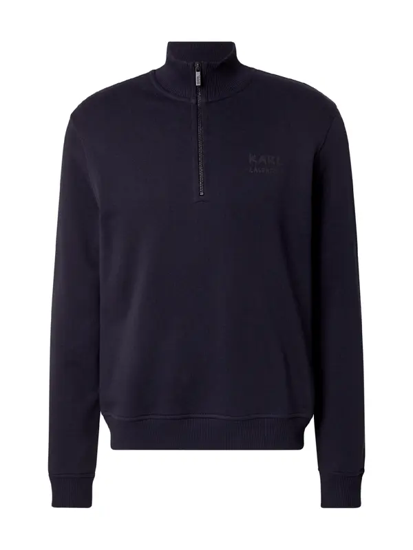 Karl Lagerfeld Karl Lagerfeld Sweater majica  tamno plava / antracit siva