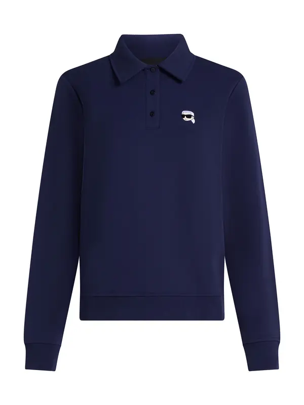 Karl Lagerfeld Karl Lagerfeld Sweater majica  tamno plava