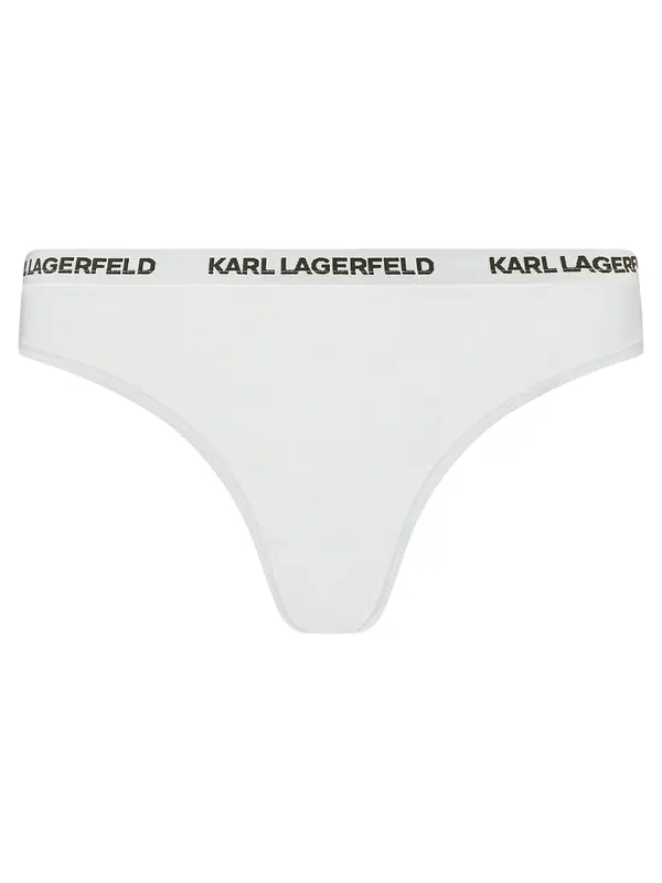 Karl Lagerfeld Karl Lagerfeld Tanga gaćice  bijela