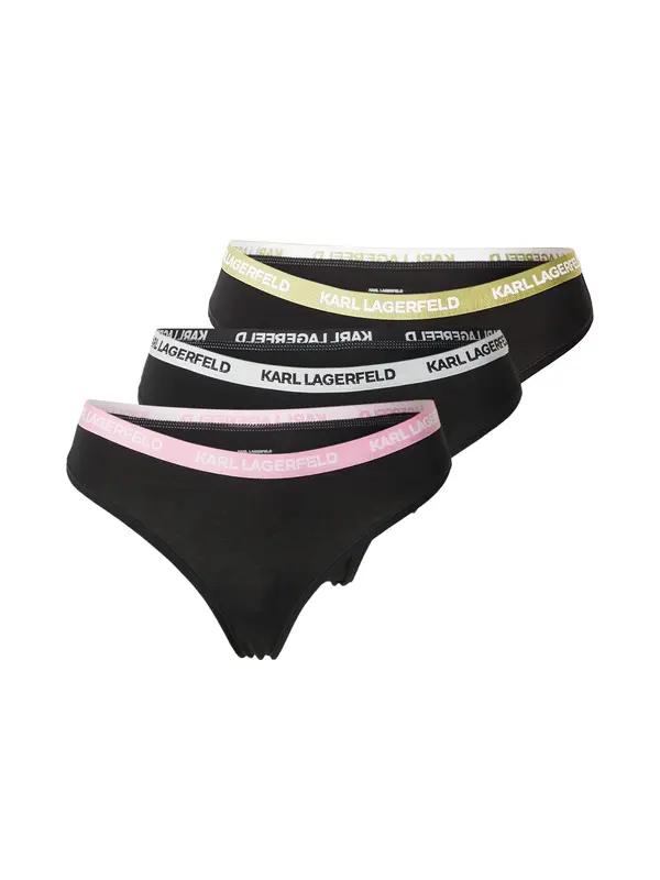 Karl Lagerfeld Karl Lagerfeld Tanga gaćice  boja pijeska / maslinasta / roza / crna